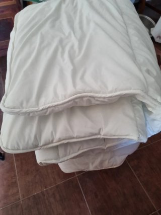 Nórdico blanco de poliéster
