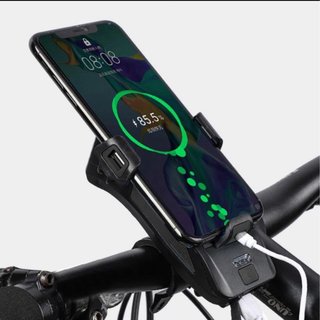 Soporte Móvil Bici + Luz LED + Power Bank