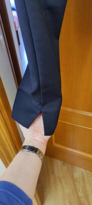 Pantalón de vestir negro de Zara
