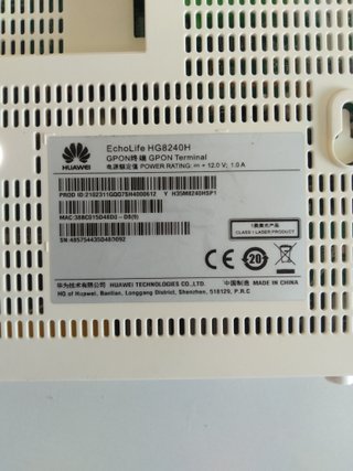 MODEM HUAWEI HG8240H