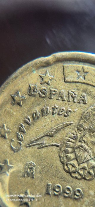 Moneda 20 céntimos euro error