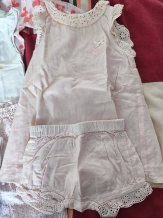 Conjunto bebé niña verano 68cm 3-6m