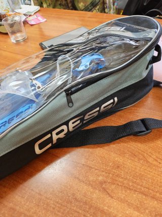 Set Cressi Maschera e Pinne Snorkeling Adulti