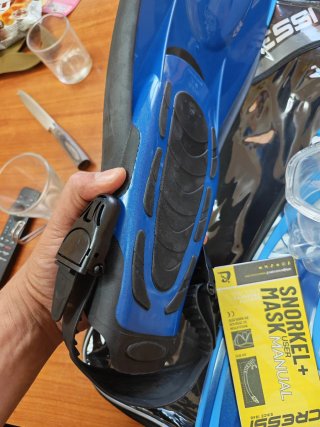 Set Cressi Maschera e Pinne Snorkeling Adulti