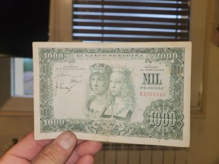 Billete 1000 pesetas Banco de España