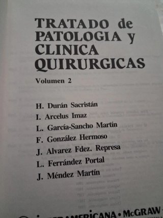 Tratado de patología y clínica quirúrgicas - V....