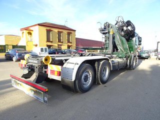 Mercedes ACTROS 2543-CAMIONES GANCHO+GRUA