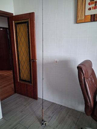 Caña de pesca con mosca