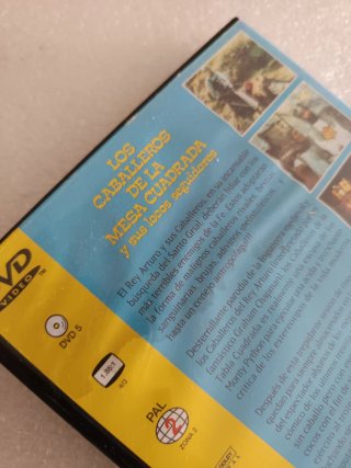 pelicula DVD los caballeros de la mesa cuadrada