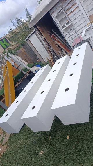 Arco cuadrado con luces LED