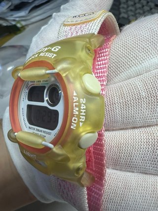 Casio Baby-G Reloj Rosa y Amarillo