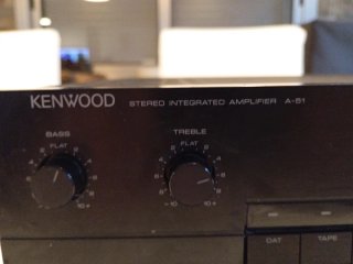 Amplificador Kenwood A-51 Negro