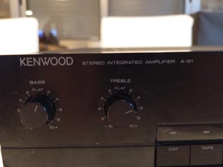 Amplificador Kenwood A-51 Negro