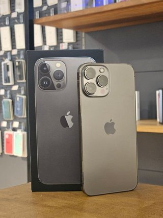 IPHONE 13 PRO MAX 128GB GRAFITO BATE. 100%