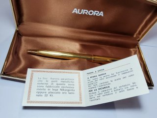 Aurora 98 Penna Vintage Laminata Oro