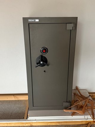 Caja Fuerte Fichet Gris Metal