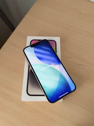 iPhone 14 Plata/Blanco
