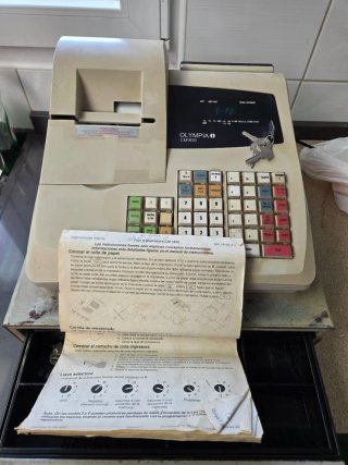 Olympia CM1830 Caja Registradora