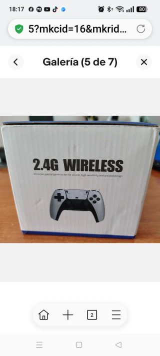 Consola Portátil Game Stick Pro 4K