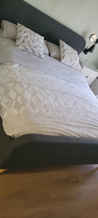 Somier y estructura cama con cabecero