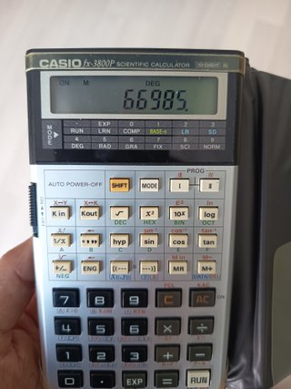 Calculadora Científica Casio fx-3800P