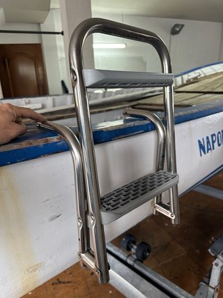 Escalera Inox Plegable Embarcación