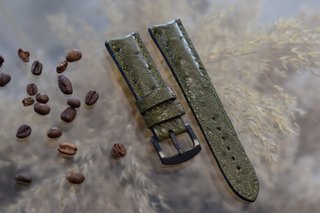 Correa de cuero exclusiva para reloj. Hecho a mano