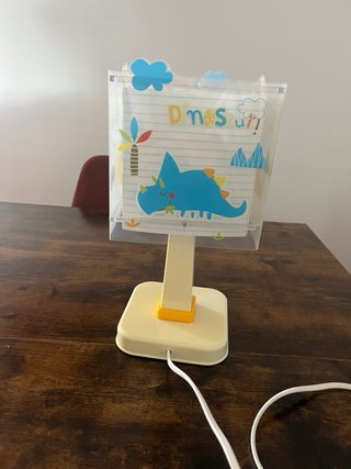 Lámpara infantil dinosaurio