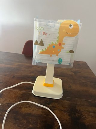 Lámpara infantil dinosaurio