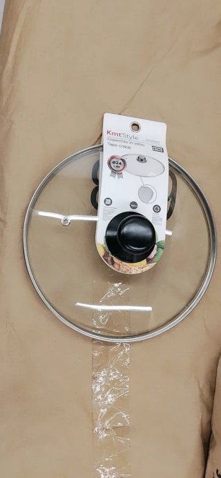 Tapa de cristal KmtStyle Ø24 cm