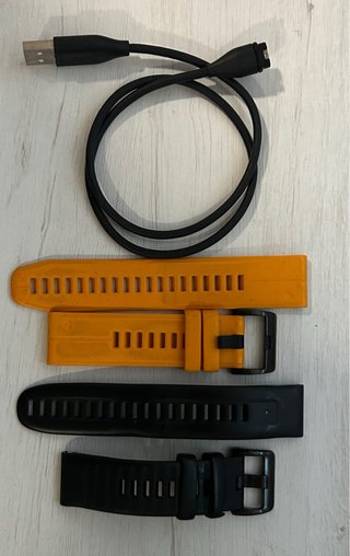 2 Correas Garmin Fenix 6 + Cable Cargador