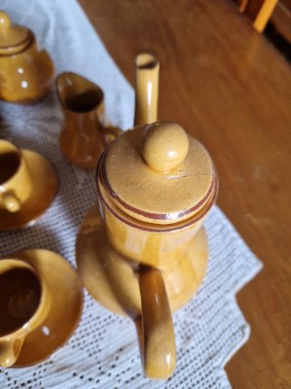 Juego de café vintage cerámica años 70/80