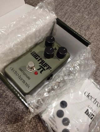 Pedal Guitarra Big Muff Pi Green Ruso