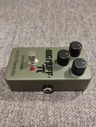 Pedal Guitarra Big Muff Pi Green Ruso