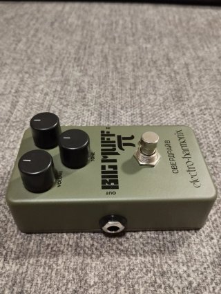 Pedal Guitarra Big Muff Pi Green Ruso