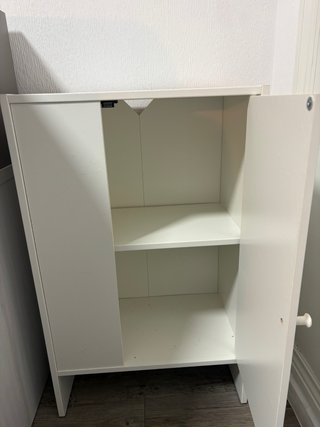 Mueble auxiliar blanco Ikea