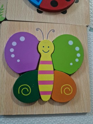 Puzzles Madera Niños 1 Año