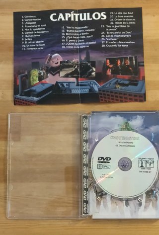 DVD Los Cazafantasmas (Ghostbusters)
