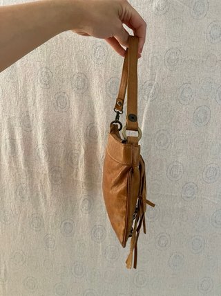 Borsa mini marrone stile Y2K vintage