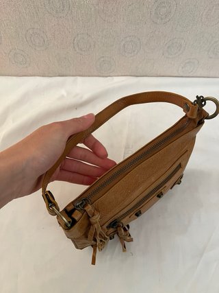 Borsa mini marrone stile Y2K vintage