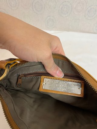 Borsa mini marrone stile Y2K vintage