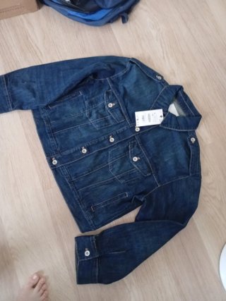 Chaqueta vaquera Zara azul