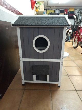 Caseta para Gatos de Madera