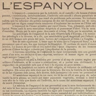 Propaganda ESTAT CATALÀ - L'ESPANYOL – Catalunya