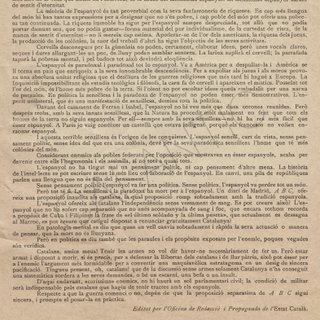 Propaganda ESTAT CATALÀ - L'ESPANYOL – Catalunya