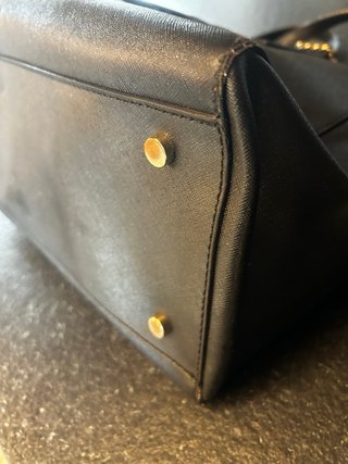 Borsa Trussardi Jeans nera con logo