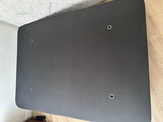 Colchón de muelles y somier tapizado
