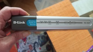 Router Wireless D-Link DSL-G624T. Completo. NUEVO!