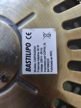 3 ventilatori da soffitto in legno classici