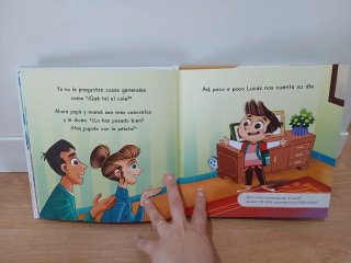 Libro infantil  En busca de las palabras